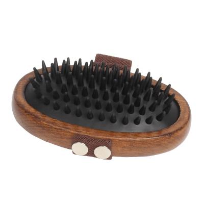 China Wholesale Viable Factory Wholesale Viable Classy Classic Style Dog Shower Wooden Cat Dog Bath Brush for sale