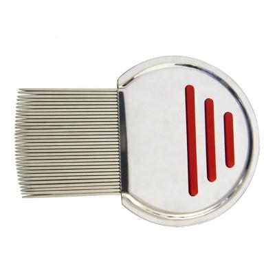 China Factory Wholesale Slow Viable LOW MOQ Comb Stainless Steel Head Lice Comb for sale