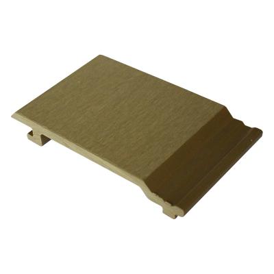 China Various Color Eco Friendly Decoration WPC Exterior Wood Plastic Composite Wall Panels Engineered Cladding for sale