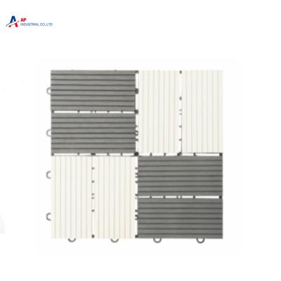 China Eco Friendly Factory Best Professional Quality Wpc Indoor Outdoor Decking Tiles for sale