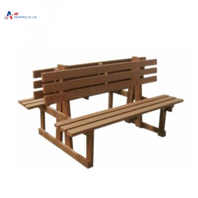 China Leisure eco-friendly wholesale wpc wood dining table and chair chair outdoor wpc for sale