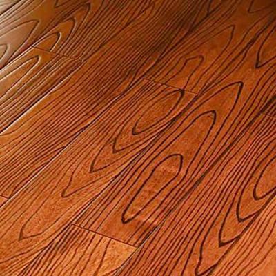 China Eco-Friendly UV Coating Floor Natural Wood Strip Parque Antique Solid Flooring for sale