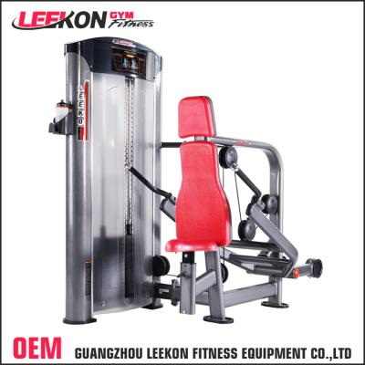 China Steel Heavy Duty Commercial Gym Seated Triceps Press Machine Strong Body Fitness Equipment for sale