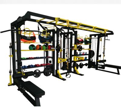 China Factory Universal Supply Deluxe Multifunctional Gym Equipment Strength Training Smith Machine For Gym /Office/Home for sale