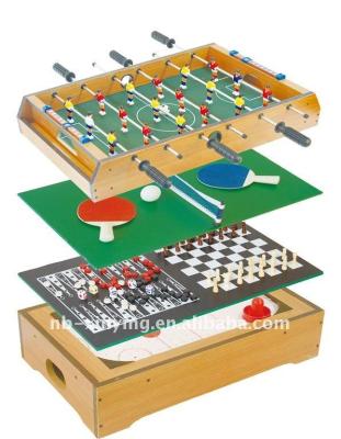 China Hot Selling Multifunctional Wooden Table Football Party For Kids for sale