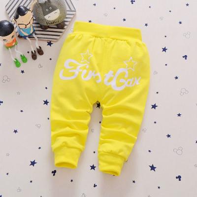 China Nice anti-static patterned baby pants wholesale bright stars in the sky for sale