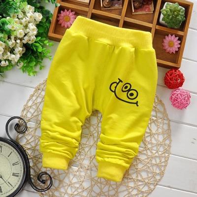 China Anti-Static Baby Pants Cartoon Pattern Lovely Good Quality Wholesale Children Pants Girls for sale