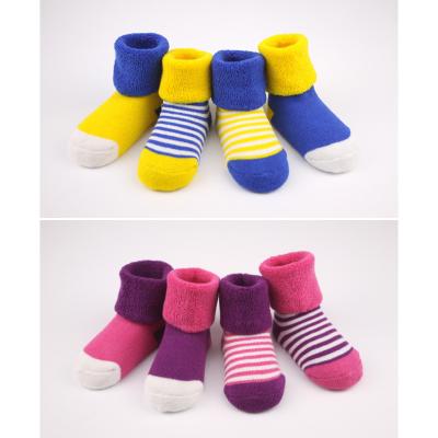 China 100% warm thick cotton winter children's socks sell 1-13 wholesale kids scrambled cartoon socks for sale