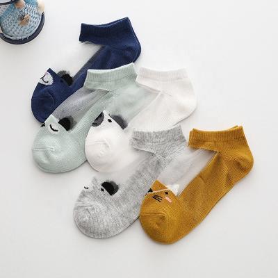 China Lovely Sporty Custom Cotton Lace Fox Kids Socks Breathable Animals for sale