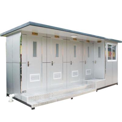 China Modern built-in toilet public toilet is simple and convenient light steel prefab house for sale