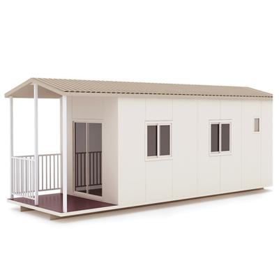 China Modern prefabricated houses in African countries are cheap and easy to assemble, with an area of ​​60 square meters. for sale