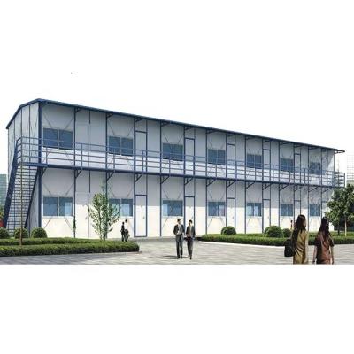 China Modern STEEL Prefab House Three Level Building Mobile House K Type Dormitory Project Camp Housing for sale