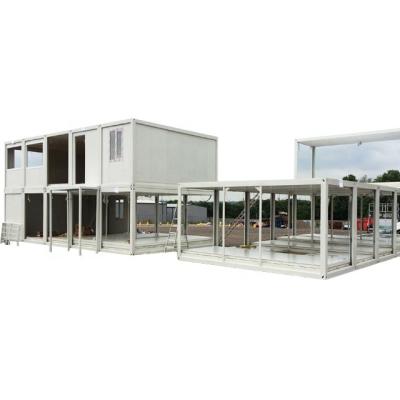 China Modern Prefab 20ft Flat Pack Container Houses Prefab Isolation Ward Container Room Office Dormitory Shelter Hospital for sale