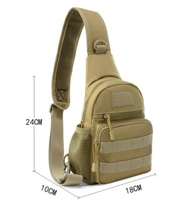 China Fashion Outdoor Military Sports Shoulder Bag Backpack Tactical Small Cross - Body Chest Sling Bag For Camping Hiking for sale