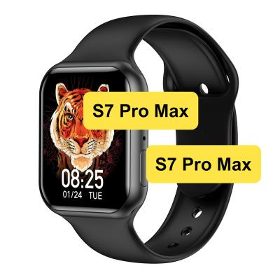 China Pro Max Men Smart Watch 2022 Battery Life Health Waterproof Smart Watch GPS Navigation S7 Split Screen Long Display Business SOS Password Clock for sale