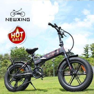 China 2022 Hot Selling Aluminum Alloy Electric Bicycle Folding Ebike Performance Full Suspension Foldable Ebike Fat Tire 500W 48V 10AH for sale