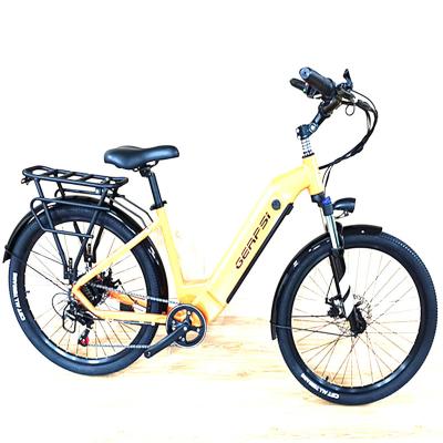 China Aluminum Alloy Design E Bike Classic Private Electric Bike Motorcycle Scooter 48v Hidden Battery for sale