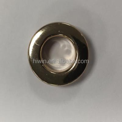 China Nickel-free metal around flat eyelets for clothing for sale