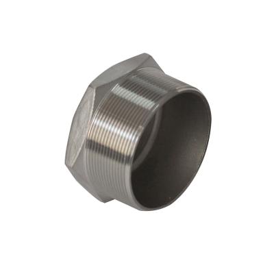 China Stainless Steel Socket Hex Head Threaded Hex Socket Farm Threaded Pipe Fittings Support Customization 1/8