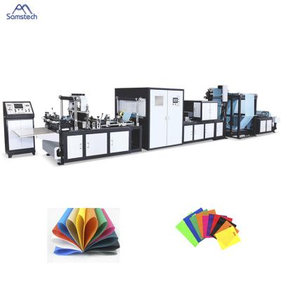 China Hotels Automatic Biodegradable Non Woven Fabric Bag Making Machine for sale