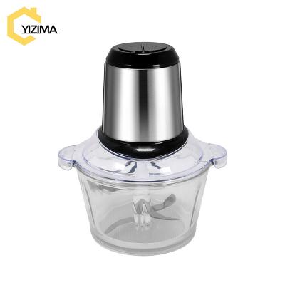 China New Chopper Food Grinder Mincer Vegetable Household Food Processor Electric Chopper Motor Pure Copper 2L Capacity for sale