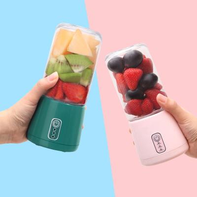 China Portable Car Blender 6 Blades Stainless Steel Mini Personal Slow Juicer for sale