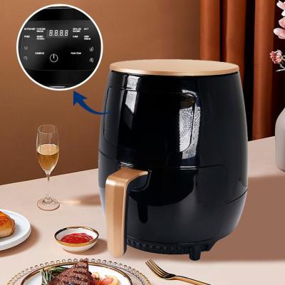 China Hotel Amazon Products 4.5L Home Kitchen Appliances Digital Hot Electric Air Fryer for sale