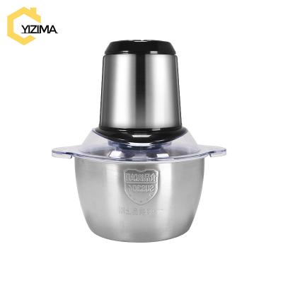 China Best Selling Pure Copper Motor Food Grinder Chopper Meat Mixer Mincer Electric Vegetable Chopper for sale