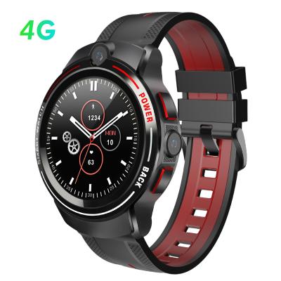 China 2021 Men's 3g 4g Dual Camera Ip68 Call Round Dual Camera Android DA08 Independent Waterproof Wifi Smartwatch Wristband Watch for sale