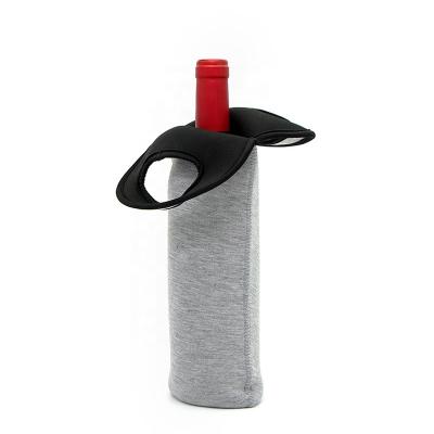 China Wholesale Waterproof Durable Single Insulated Wine Bottle Bag for sale