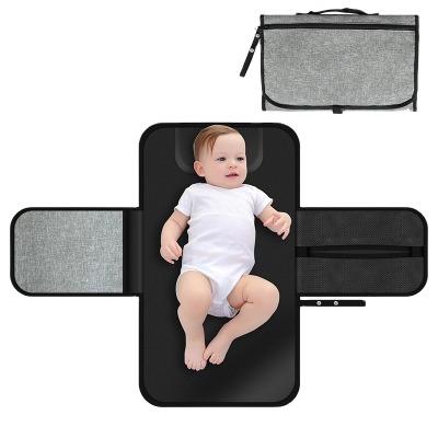 China Travel Durable Portable Waterproof Baby Diaper Pad Baby Changing Pad Changing Station With Head Pad Toolik for sale