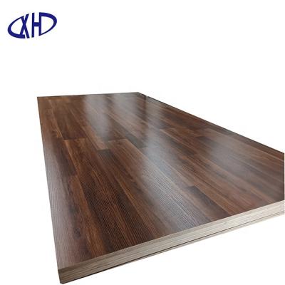 China Hotel wholesale price of 12mm 15mm 18mm melamine faced plywood for furniture both sides melamine factory for sale