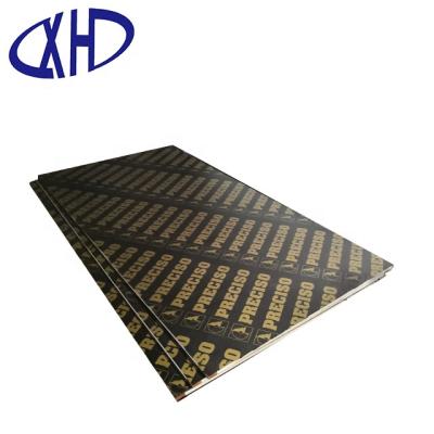 China Industrial Black 15mm Film Faced Plywood Shuttering Plywood For Construction Poplar Core for sale