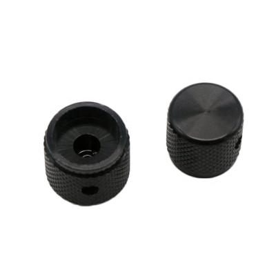 China Durable Precision Custom CNC Machining Parts CNC Turning Precision Anodized Aluminum Knurled Knob for sale