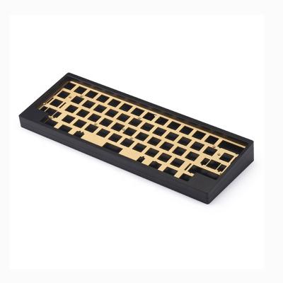 China Precision Durable OEM Full Customized CNC Keyboard Case 64 Keys 60% Metal Aluminum Mechanical Keyboard Case for sale