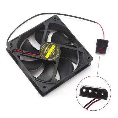 China VEDDH VD12SH 2800rpm 12cm 120mm Brushless Silent Cooling DC Case Fan VEDDH V3C V3D Installation Frame Cooler Plastic PC 12V for sale