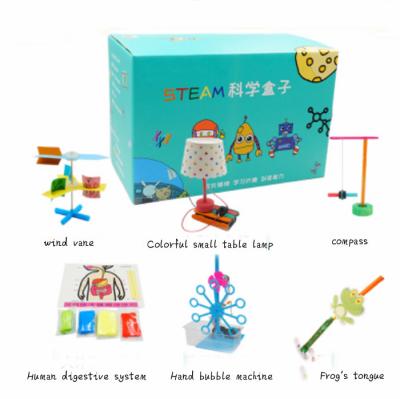 China Rod Education Elementary School Science Experiment Set Small Production Technology DIY Kids Kindergarten Steamer Handmade Toys for sale