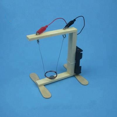 China DIY Manual Electromagnetic Oscillation Experiment Physical Kit 10*10*12cm for sale