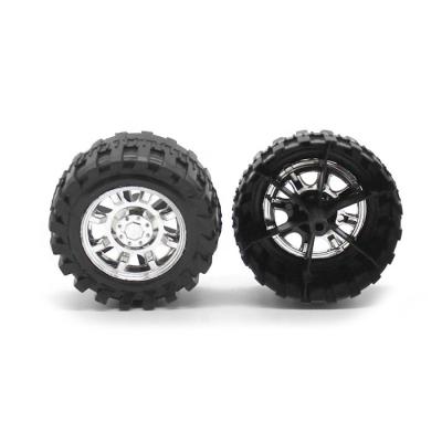 China Educational DIY Toys 2.5*68mm Plastic DIY Wheels DIY Production Toy Wheel Plastic Handmade Toy Accessories for sale