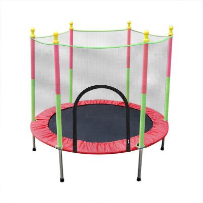 China With Protective Net Factory Direct Rebound Fitness Toys Small Indoor Home Trampoline for sale