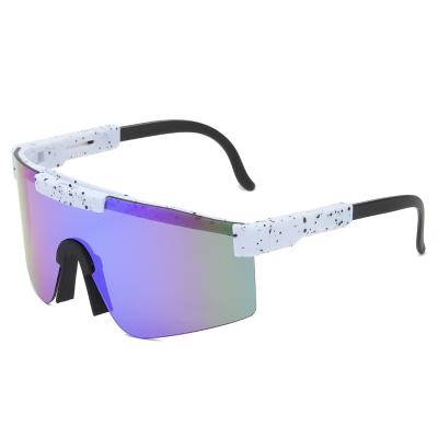 China New Design Pit Viper Sunglasses Large Size Anti UV Outdoor Sports Plastic Frame Windproof Bike Cycling Fishing Sunglasses For Men Woman for sale