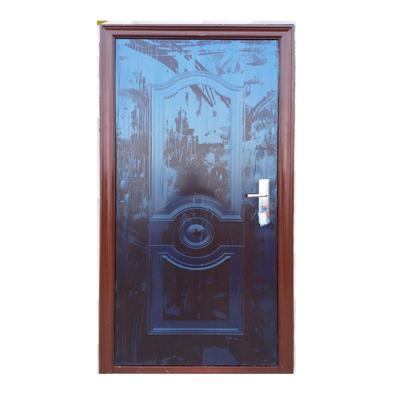 China Export quality steel door waterproof security double door door security steel door, lock security for sale