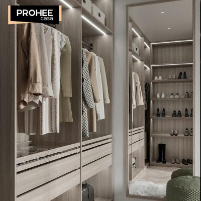 China Wholesale Cheap Modern Style In Melamine Wardrobes (Other) Bedroom Storage Adjustable for sale