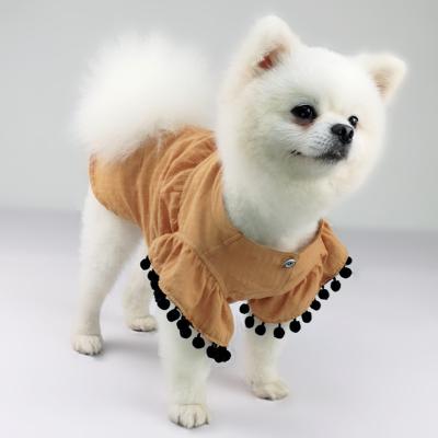 China Sports Thin Breathable Flight Small Sheath Designer 2021 Brand New Fashionable Short Autumn Dog Clothes Summer for sale