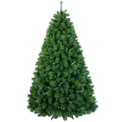 China High Quality PVC PVC&Pine Needle Mixed PVC Christmas Tree Decorative Artificial Handmade Christmas Tree for sale