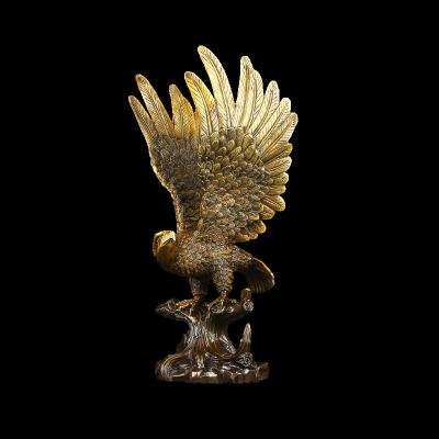 China China Home Gifts Crafting Office Crafts Copper Eagle Ornament for sale