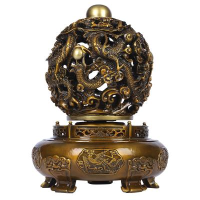 China China Home Gifts Opening Desk Opens Tripod Copper Bronze Decoration for sale