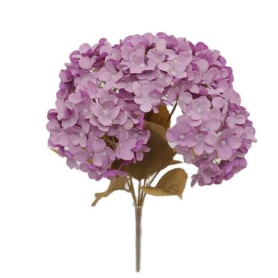 China Artificial hydrangea wedding high quality artificial cheap price hydrangea bouquet decoration wholesale old manufacturers for sale