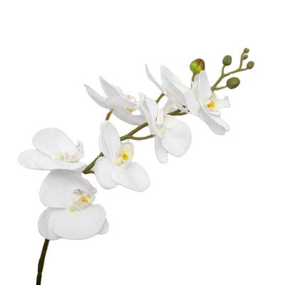 China Fashional Artificial Flower Factory Customized Phalaenopsis Wedding Artificial Flower Orchids Flower Arrangement Wholesale Bulk Silk Artificial Orchid Decor for sale