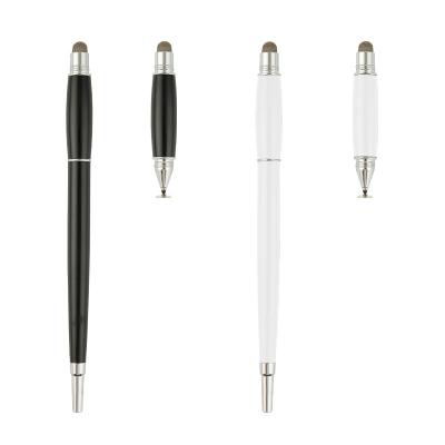 China Mobile Phone Two Mobile Phone Capacitive Pen In One Touch Screen Pen Supports OEM And ODM Logo Custom General Tablet Copper Cloth Thank You for sale